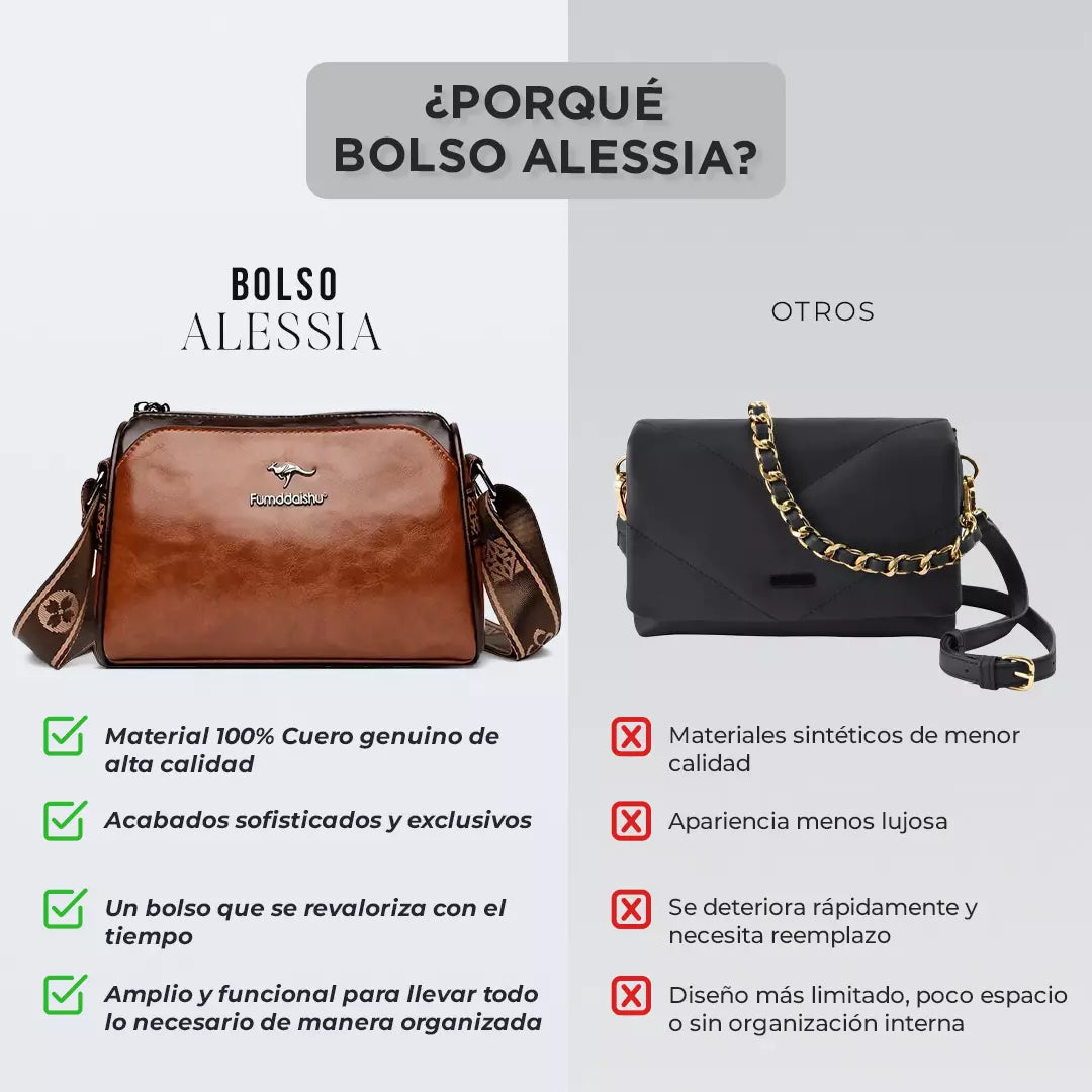 Bolso Alessia™ - Elegante y Práctico